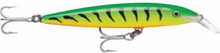 Rapala flytande magnum bete - grön/gul/orange/svart - 11 cm