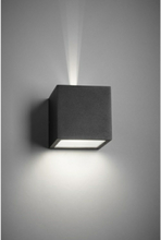 Light-Point - Cube LED 3000K Außen-Wandleuchte Up/Down Schwarz