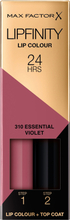 Max Factor Lipfinity 2-Step Long Lasting Lipstick 310 Essential V