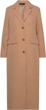 Vmvincemilan Long Coat Boos Cp Outerwear Coats Winter Coats Beige Vero Moda