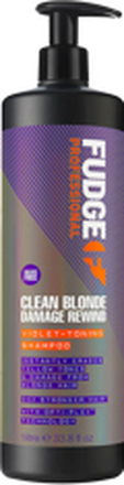 Clean Blonde Damage Rewind Violet Shampoo, 1000ml