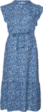 Mldee Lia S/L Wo Midi Dress 2F A. Dresses & Skirts Dresses Casual Dresses Sleeveless Casual Dresses Blue Mamalicious