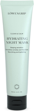 Clean & Calm - Hydrating Night Mask Beauty WOMEN Skin Care Face Face Masks Moisturizing Mask Nude Löwengrip*Betinget Tilbud