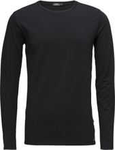 Jermalong Tops T-shirts Long-sleeved Black Matinique
