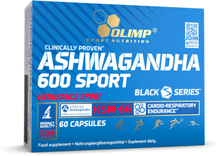 Olimp Ashwagandha 600 Sport, 60 kapsler