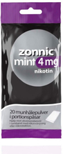 Zonnic Mint munhålepulver portionspåse 4 mg 20 st