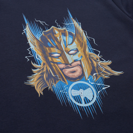 Marvel Thor - Love and Thunder Golden Armour Sweatshirt - Navy - S