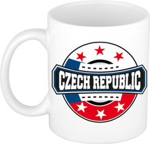 Czech republic / Tsjechie / Tjechische republiek logo supporters mok / beker 300 ml