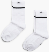 Nike - Essential Sneaker Socks 2 Pack - Hvid - S