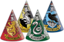 6 stk Partyhatter - Harry Potter