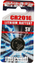 Maxell 3 Volt Lithium Batteri CR2016