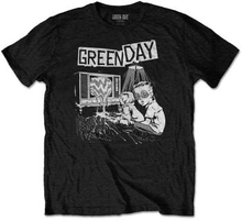 Green Day: Unisex T-Shirt/TV Wasteland (Small)