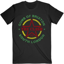 The Clash: Unisex T-Shirt/Guns of Brixton (Large)