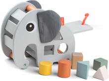 Sorting Box Elphee Grey Toys Baby Toys Educational Toys Sorting Box Toy Multi/mønstret D By Deer*Betinget Tilbud