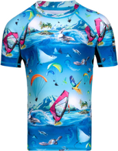 Neptune Swimwear UV Clothing UV Tops Blå Molo*Betinget Tilbud