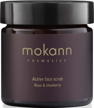 Mokann Rose & Blueberry Active Face Scrub 60 ml