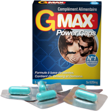 GMAX Power 5 kapslar-Hårdare stånd