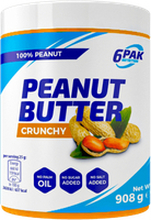 6PAK Nutrition Peanut Butter Crunchy - 908g