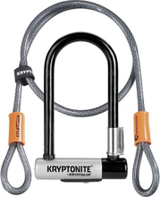 Kryptonite Evolution Mini 7 Bøjlelås m. Wire