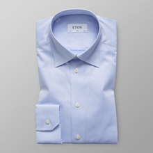 Eton Slim fit Ljusblå skjorta - Button Under-krage