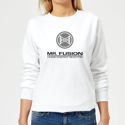 Back To The Future Mr Fusion Women's Sweatshirt - White - XS - White