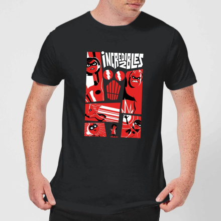 The Incredibles 2 Poster Men's T-Shirt - Black - M - Black