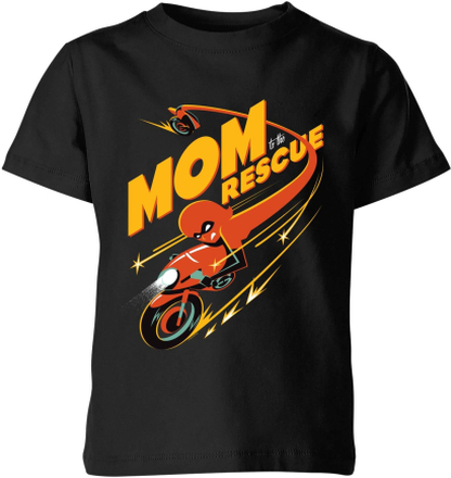 The Incredibles 2 Mom To The Rescue Kids' T-Shirt - Black - 5-6 Years