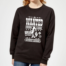 Toy Story Wanted Poster Women's Sweatshirt - Black - S - Black