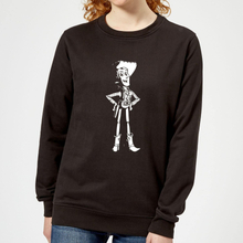 Toy Story Sheriff Woody Women's Sweatshirt - Black - S - Black