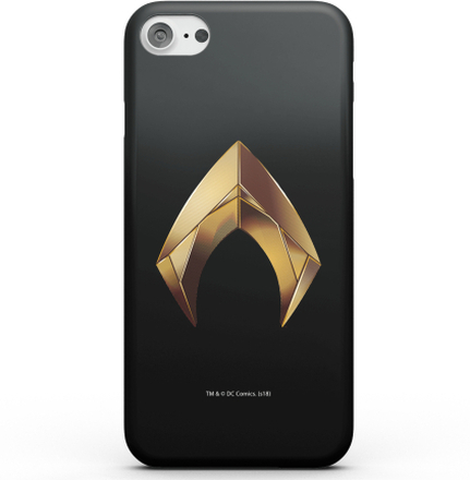 Aquaman Gold Logo Phone Case for iPhone and Android - iPhone X - Snap Case - Gloss