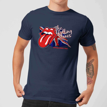 Rolling Stones Lick The Flag Men's T-Shirt - Navy - S