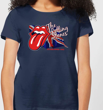 Rolling Stones Lick The Flag Women's T-Shirt - Navy - S