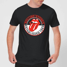 Rolling Stones Est 62 Men's T-Shirt - Black - S