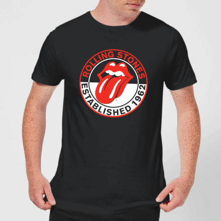 Rolling Stones Est 62 Men's T-Shirt - Black - XXL