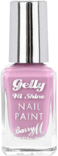 Barry M Gelly Hi Shine Nail Paint Peony - 10 ml