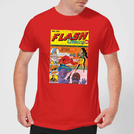 Justice League The Flash Issue One Men's T-Shirt - Red - L