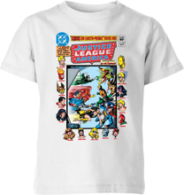 Justice League Crisis On Earth-Prime Cover Kids' T-Shirt - White - 5-6 Years - White
