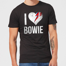 David Bowie I Love Bowie Men's T-Shirt - Black - S - Black