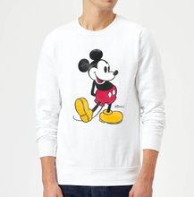 Disney Mickey Mouse Classic Kick Sweatshirt - White - XXL