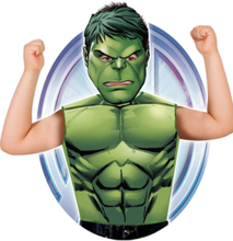 Licensierad Marvel Hulken Dräkt till Barn - Strl 3-6 ÅR