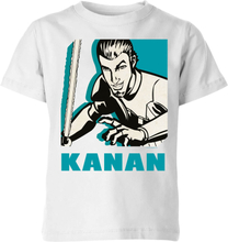 Star Wars Rebels Kanan Kids' T-Shirt - White - 7-8 Years - White