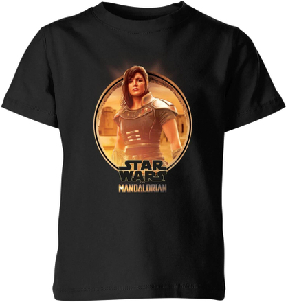 The Mandalorian Cara Dune Framed Kids' T-Shirt - Black - 7-8 Years