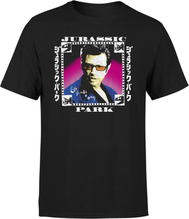 Jurassic Park Jeff Men's T-Shirt - Black - XS