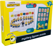 Minions Double Sided Mystery Jigsaw Puzzle 100pcs