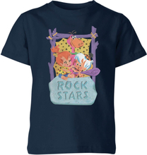 The Flintstones Rock Stars Kids' T-Shirt - Navy - 3-4 Years - Navy