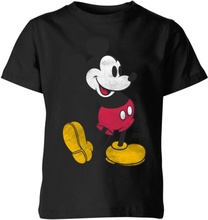 Disney Classic Kick Kids' T-Shirt - Black - 3-4 Years