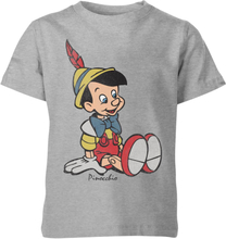 Disney Pinocchio Classic Kids' T-Shirt - Grey - 3-4 Years