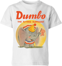 Dumbo Flying Elephant Kids' T-Shirt - White - 3-4 Years