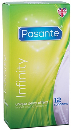 Pasante Infinity: Kondomer, 12-pack