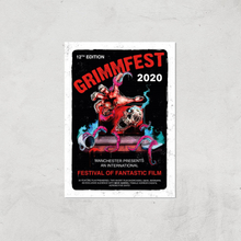Grimmfest 2020 Tour Giclee Art Print - A3 - Print Only